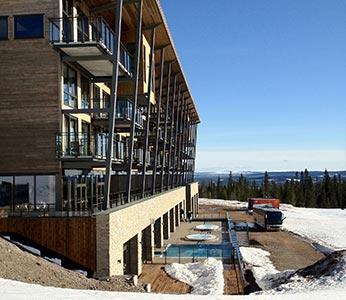 Trysil: De varme bassiner med udsigt til sneen