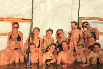 Varme kilder i Termas de Chillan