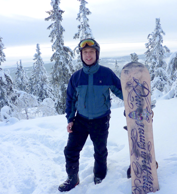Skisport.dk's udsendte i offpisten.