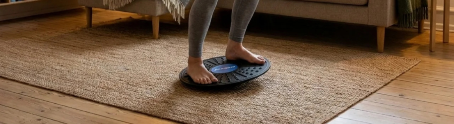 5 øvelser med balancebræt du kan lave inden skiferien