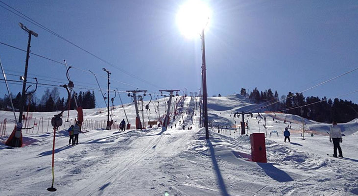 Kirkerudbakken - på ski med prinser og prinsesser
