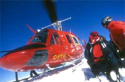 Heli-skiing i Whistler