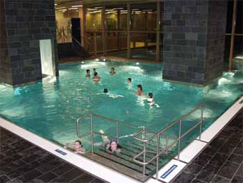 Svimmingpool i Wellnesscentret i St. Anton