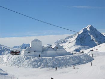 Udenfor i St. Anton i Tirol