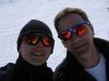 Jarno og far... ..to glade skiløbere...