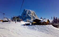 80 cm sne i Dolomitterne - og der er mere på vej!