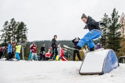 Sæsonstart i Trysil - med sidste års sne - Billede 1173
