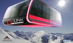 Svævende shuttle-bus samler Wagrain