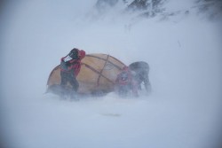 Arctic Circle Race - danskere evakueret fra snestorm
