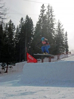 Sølling nr 9 ved VM i Skier Cross