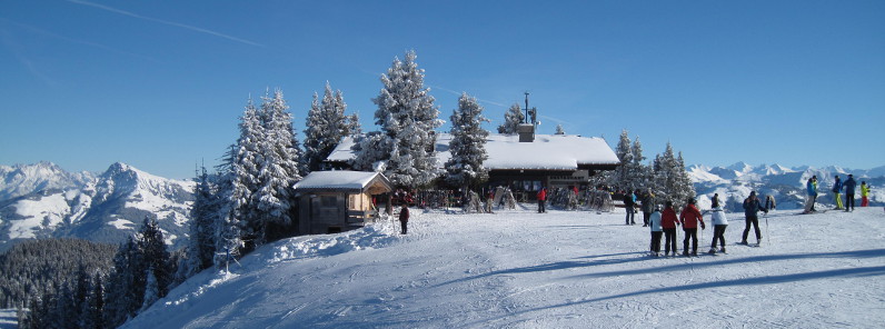 Hopfgarten i Hohe Salve, en del af Østrigs største sammenhængende skiområde
