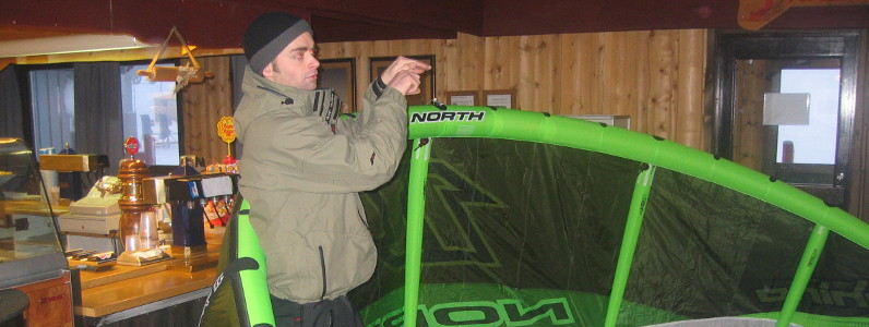 Kite Ski - brug vinden som fremdrift