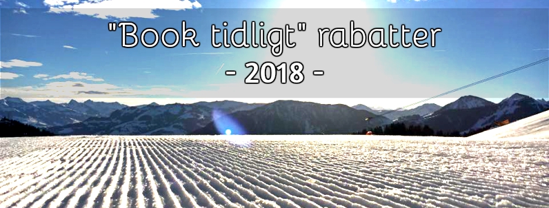 Spar penge med book-tidligt rabatter