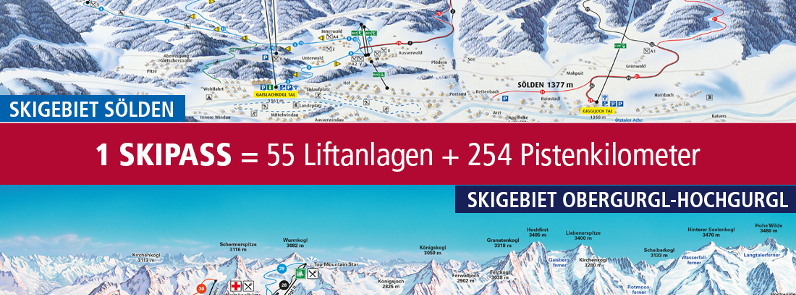 2 topdestinationer på ét liftkort