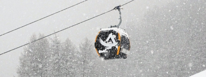 Livigno har kæmpet for at få ny gondol klar til vinteren