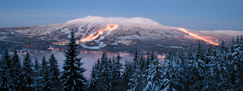 Sneen er på plads i Norge - Se snedybder og webcams