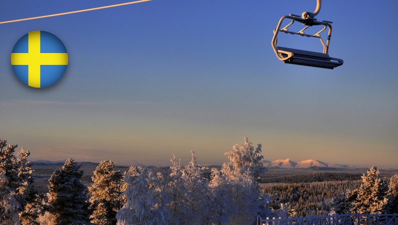 Her får du flest pistekilometer på ét liftkort i Sverige