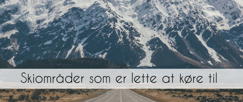 8 skiområder tæt på motorvejen