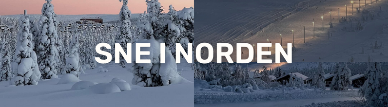 Snemelding fra Norden: Her er der masser af sne