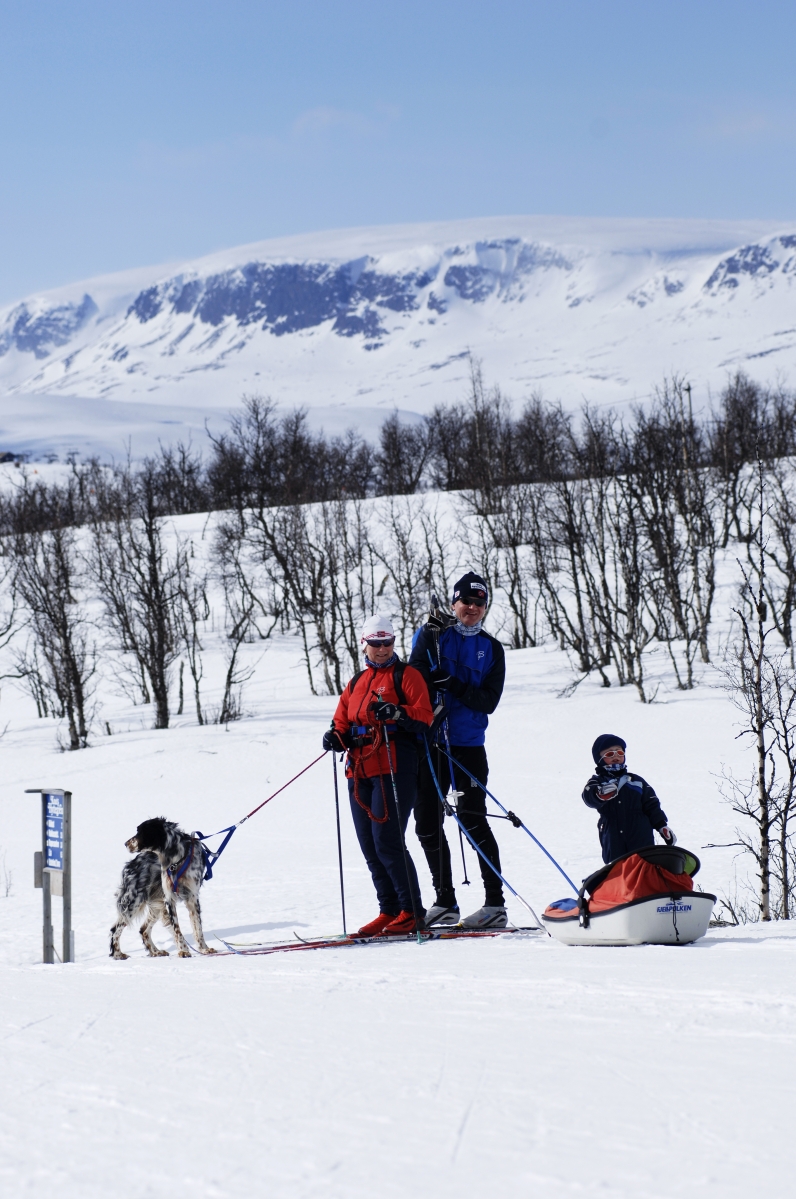 På ski Geilo