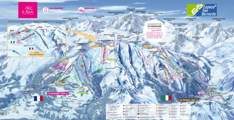 De største skiområder i Italien - guide