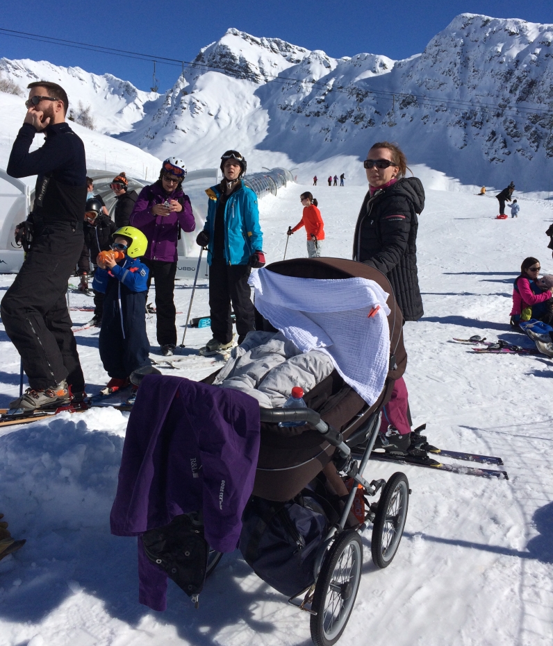 På ski med spædbarn - Del 3 af 3.
