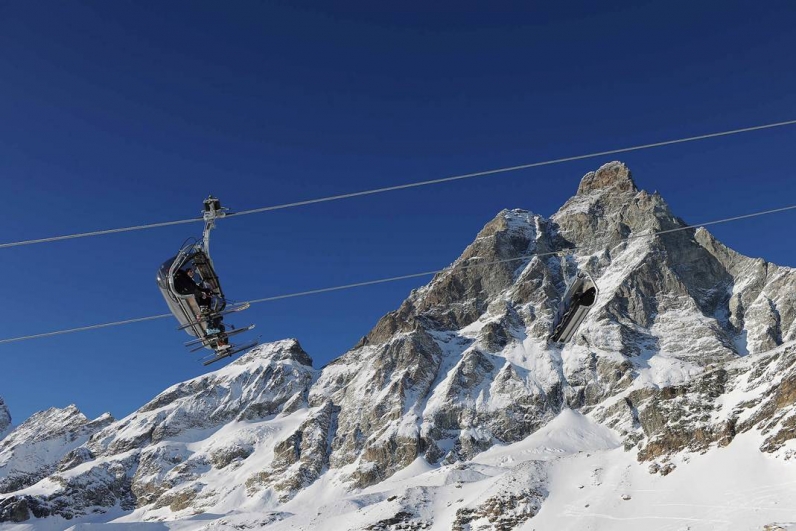 Skiferien går til ... Cervinia