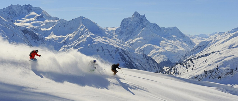 De mest udfordrende skiområder i Alperne 