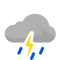Regn og torden